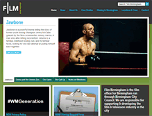 Tablet Screenshot of filmbirmingham.co.uk